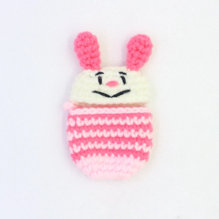 Handmade Crocheted Knitting DIY Craft Dust Covers for Airpods Bluetooth Headset Charging Case Protector | Дом и сад