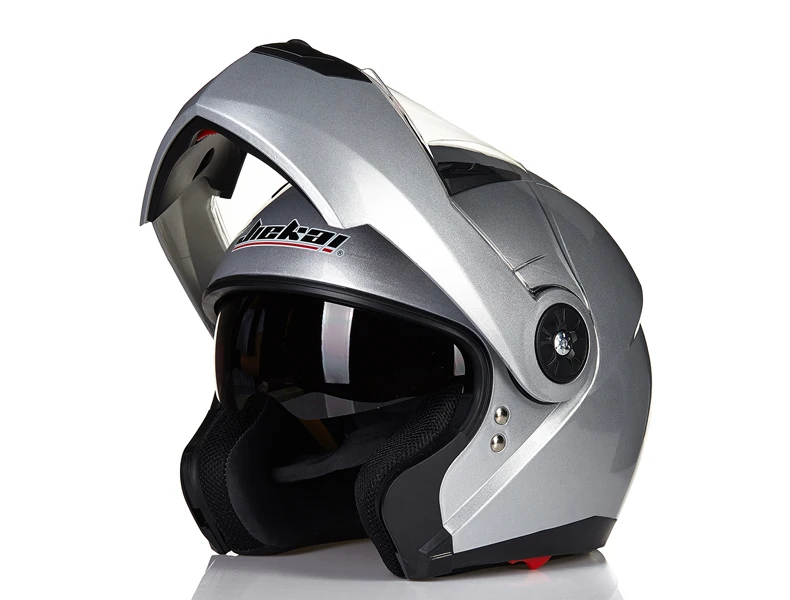 JIEKAI Full Motorcycle Helmets DOT Approved Flip Up Motocross Off Road Helmet