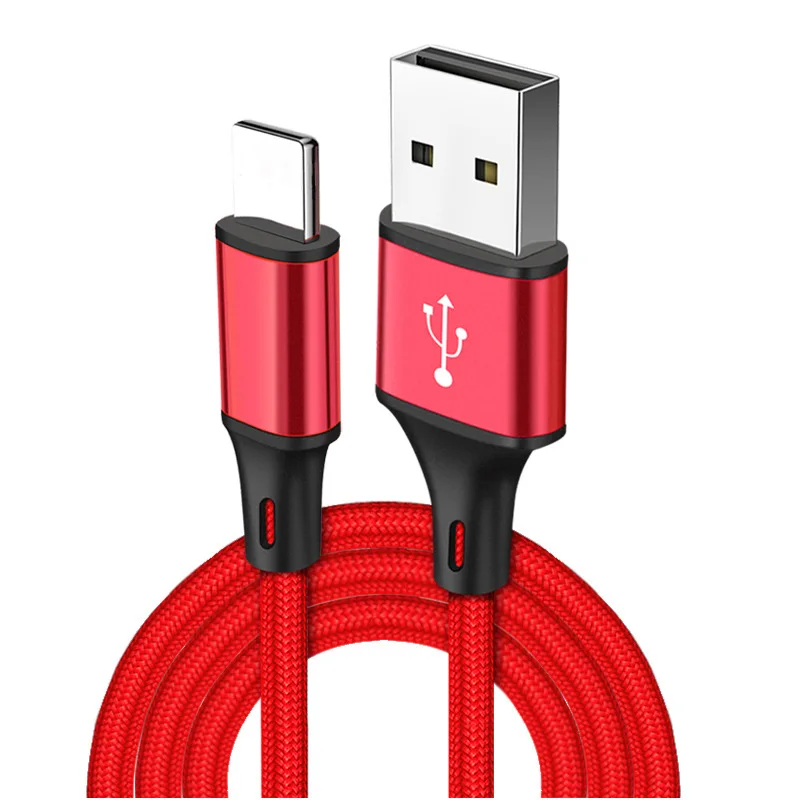 

Suitable for iphone6/7/X mobile data cable 2.4A nylon braided Fast charging cable USB cable