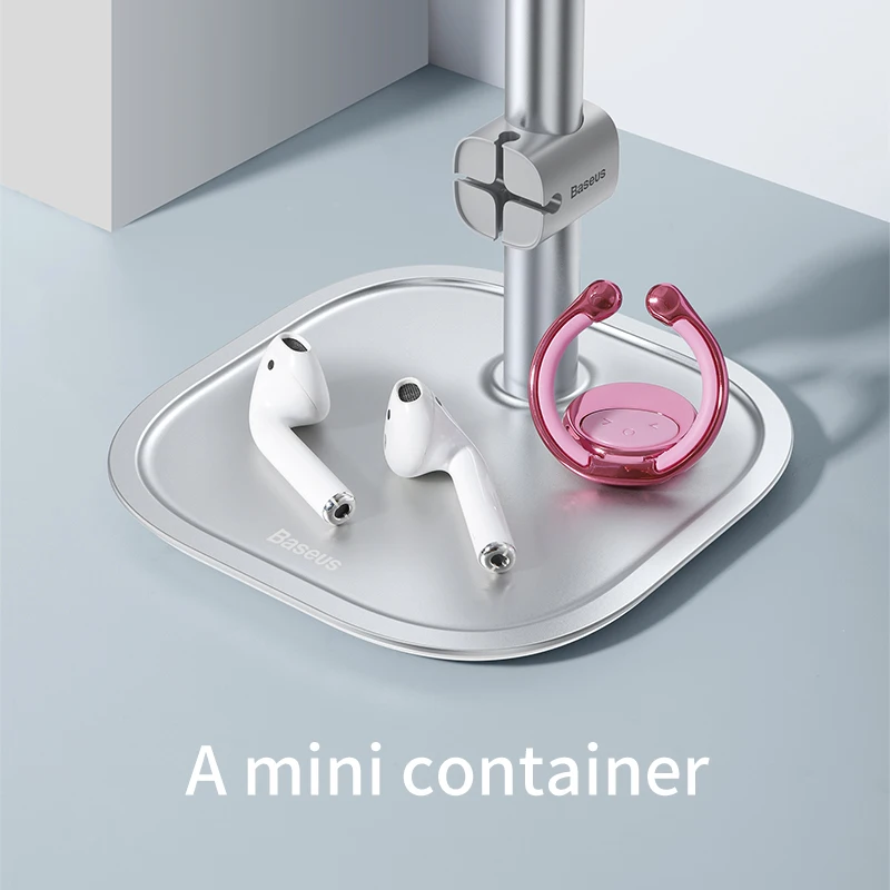 Günstig Baseus Handy Ständer Halter für iPhone iPad Air Smartphone Metall Schreibtisch Desktop Telefon Halterung für Xiaomi Huawei Tablet