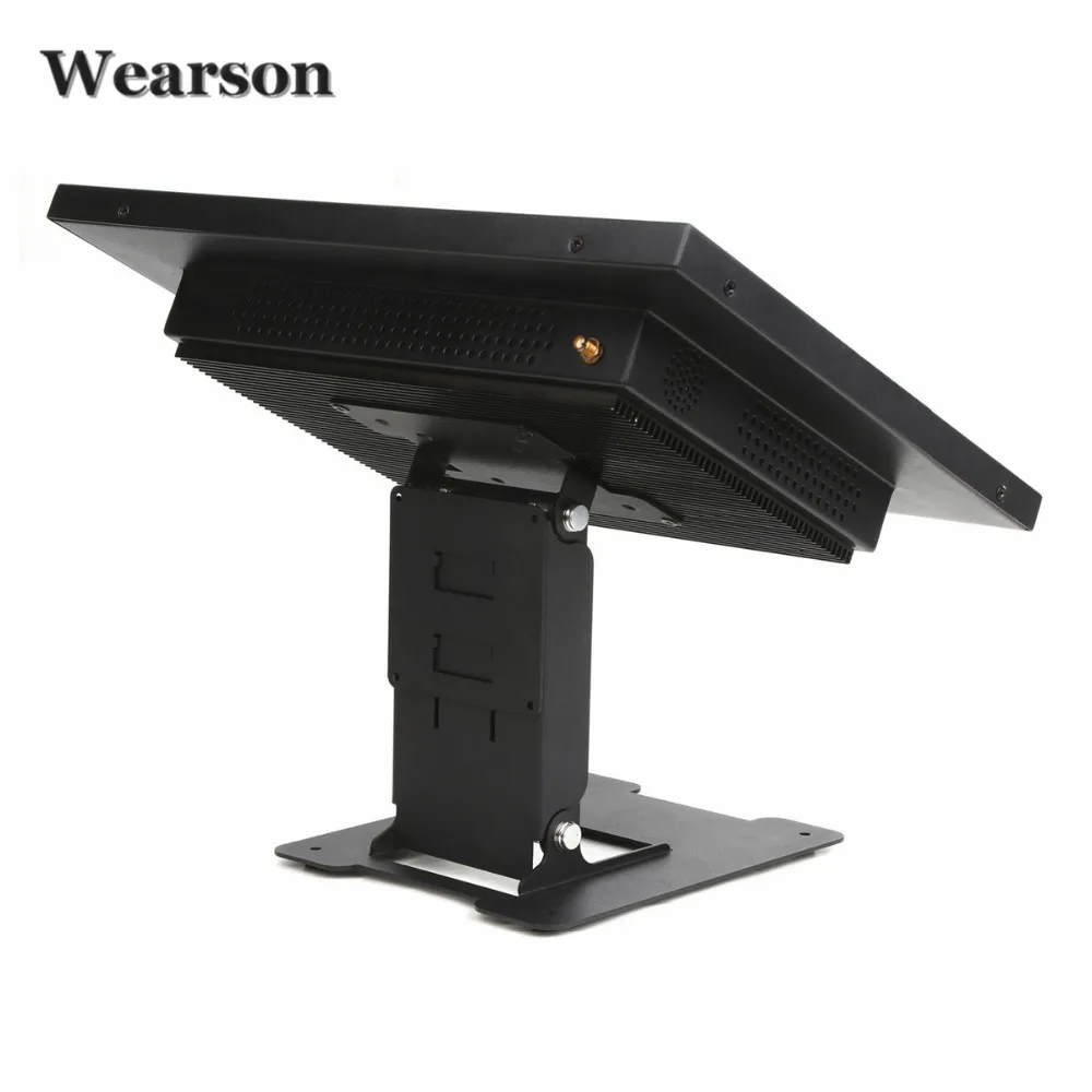 Wearson Touch Monitor&All In One PC Stand All Metal Holder Sturdy With VESA Hole 75x75mm&100x100mm (2)