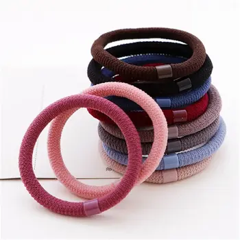 

10 PCS New Arrival Multicolor Elastic Hair BandsGirls Ponytail Hair Ties Rubber Band Girls Kids Hair Accessories