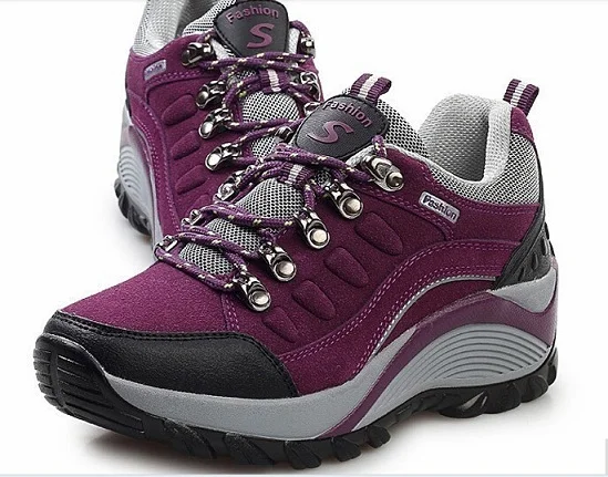 Женская Водонепроницаемая дышащая походная обувь; уличная прогулочная обувь для женщин; альпинистская обувь; обувь для походов; HW70 - Цвет: as show in picture