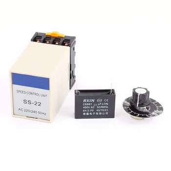 

SS-22 20K Ohm Potentiometer 220V/240V Electric AC Motor Speed Controller