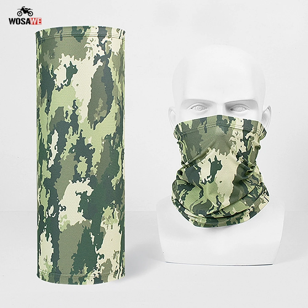 

Motorcycle Camouflage Face Mask Sweat-absorbent Outdoor Magic Army Military Tactical Airsoft Headscarf Windproof Mask Balaclava