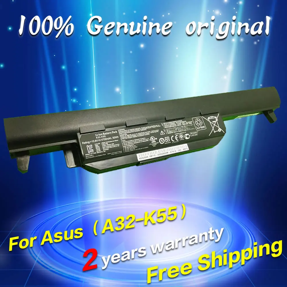 Free shipping Original laptop Battery For Asus U57 X55 X55A X55C X55U X55V X55VD X75 X75A