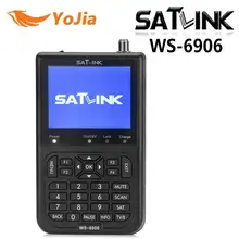 Yojia D’origine Satlink WS-6906 satellite finder 3.5 “DVB-S FTA 6906 satellite numérique mètre ws 6906 satlink