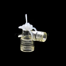 Для 15 мм до 15 мм повторный вентилятор для анестезии трубки l-типа удлиненное соединение двойной роторный всасывающий отверстие