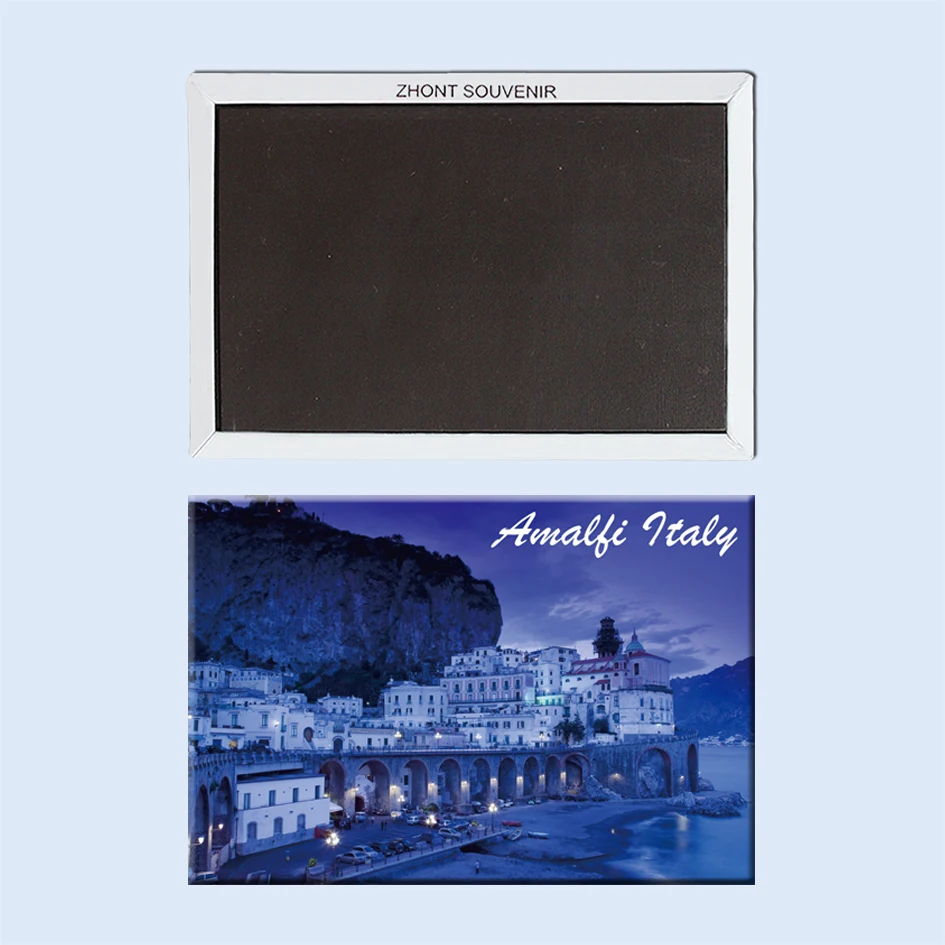 Italy_Night_at_the_resort_in_Amalfi магниты на холодильник 22134 туристический подарок для друзей