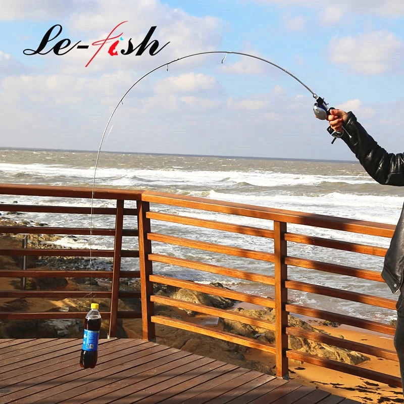 Le Fish UL рыболовная удочка 1 8 м вес приманки 3 7 г ультралегкий Спиннинг/кастинговое