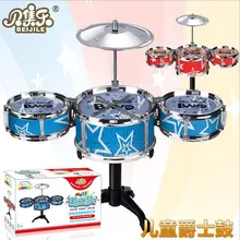 Джазовый барабан Дети Раннее Образование Игрушка музыкальный ударный инструмент игрушка, прекрасный подарок хорошая упаковка#32