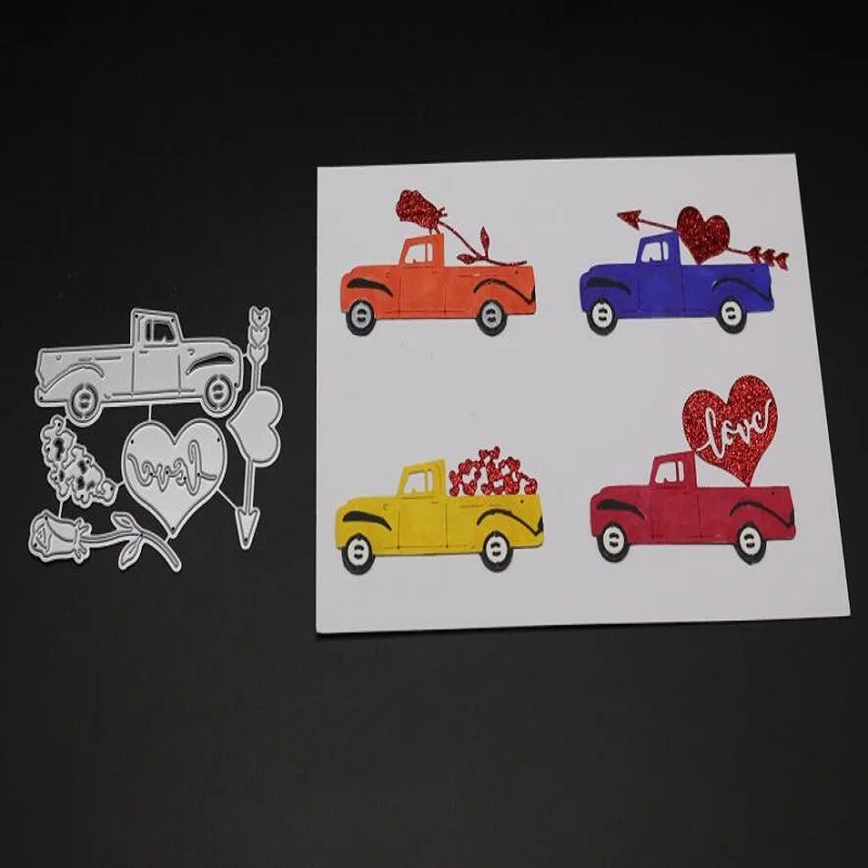

FeLicearts car metal dies cut for DIY scrapbooking albulm photo decorative card making new cutting dies 2019 for scrapbooking