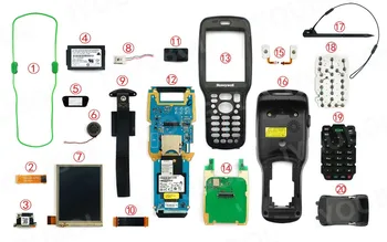 

Front Cover (52-Key) Replacement for Honeywell Dolphin 6500