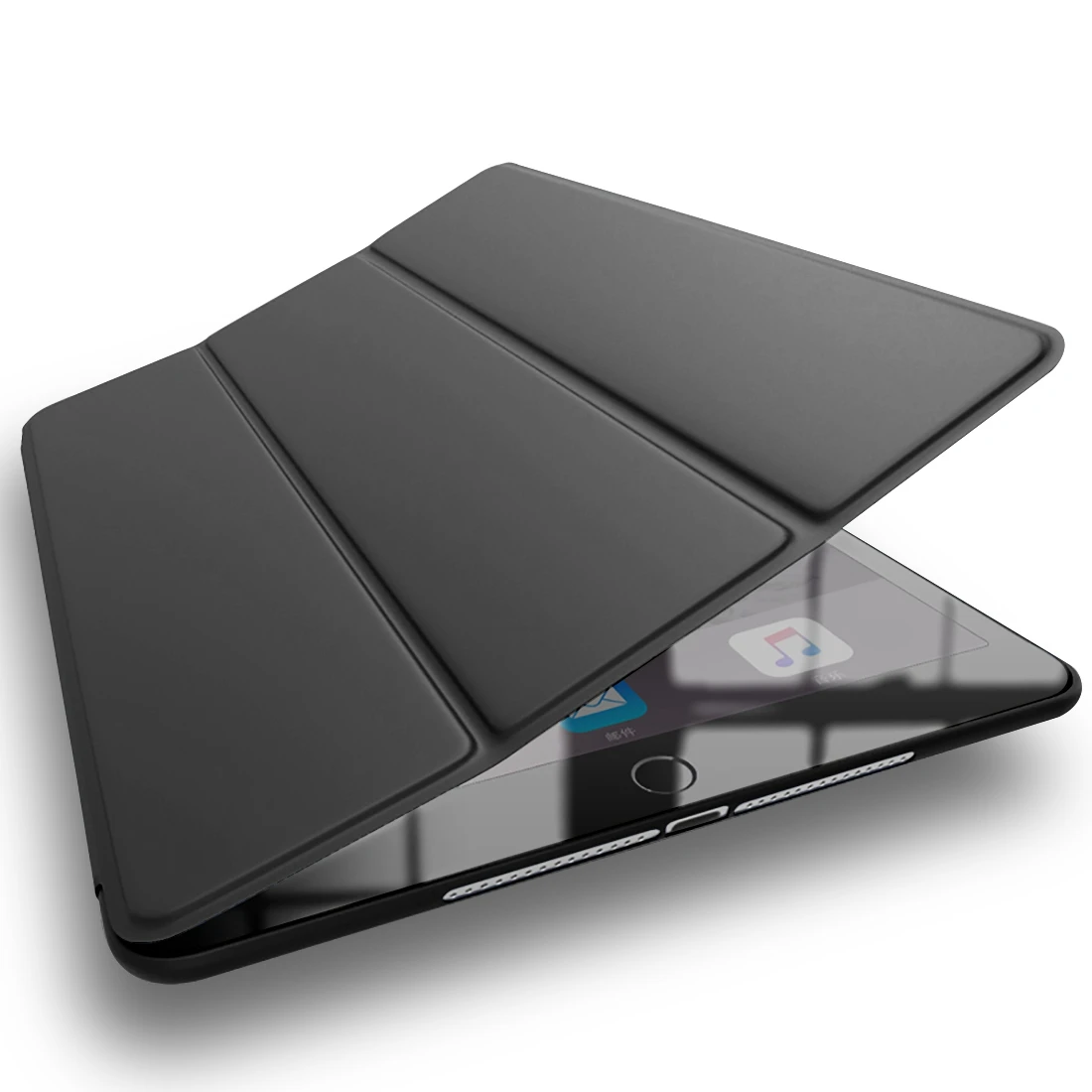 

Case for iPad Mini 1 2 3 Smart Cover Soft TPU Silicone Back PU Leather Flip Stand Auto Sleep/Wake up Capa for ipad Mini Case