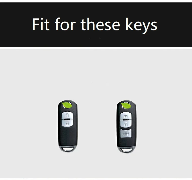 Чехол для ключей из алюминиевого сплава, автомобильный чехол для ключей, чехол для Mazda 3 6 Cx5, аксессуары для Mazda Cx3, автомобильные брелки, Умный брелок