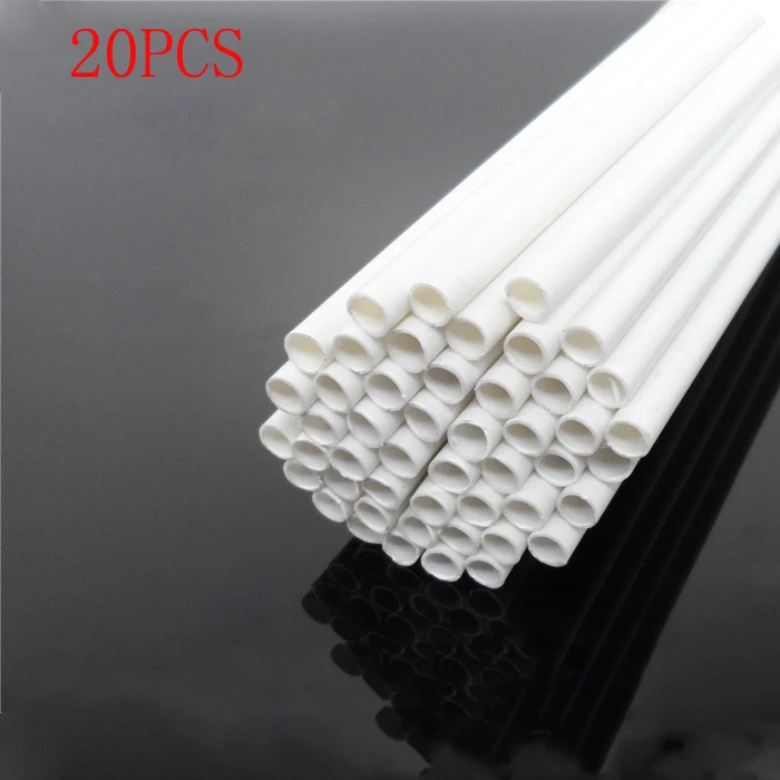

20PCS 2 - 10MM Plastic ABS Round Pipe Tube Circular Tube for DIY Toy Building Model