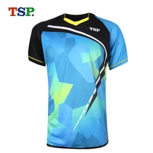 Оригинальные TSP новые настольные теннисные майки, футболки для мужчин/женщин, одежда для пинг-понга, спортивные футболки для тренировок