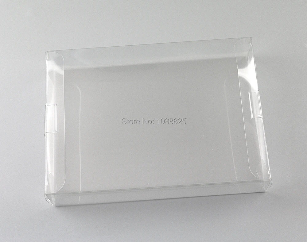 1Pc Clear Trasparente Game Box Protector Case Game Box Cib Games Plastic Pet Protector Per Snes N64 Game Box