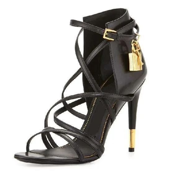 sequin strappy heels