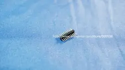 100 шт. 1x10 P 10 Pin 1,27 мм PCB штыревой разъем Однорядный прямой PCB сквозное отверстие штыревые разъемы Соответствует rohs, не содержит свинец