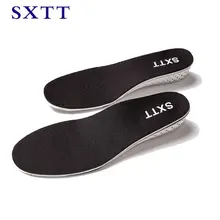 SXTT, увеличивающая рост стелька из пены с эффектом памяти, вставка для обуви, амортизирующая, свободный размер, подтяжка для ног, 2-5 см, для мужчин и женщин