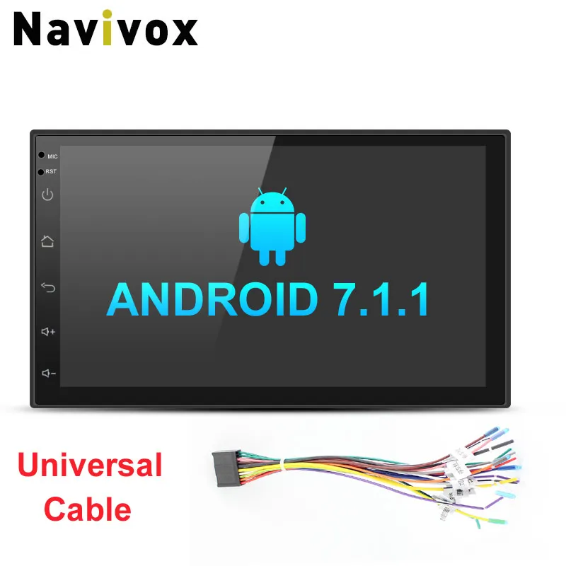 Navivox 7 font b Car b font Stereo Multimedia Player 2 din Android 7 1 1