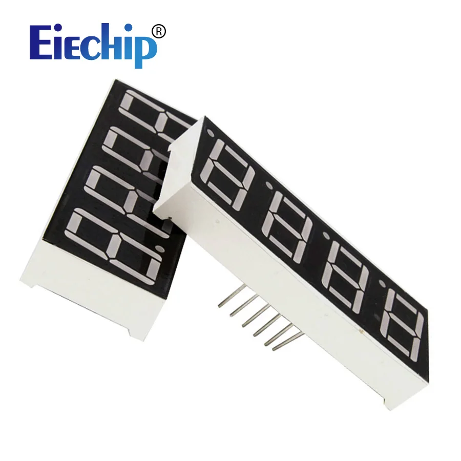 

F032 Free shipping 10pcs 7 segment Common Anode 4 Bit digital Tube 0.56" 0.56in. Red LED Display 7 segmentos LED Digital tube