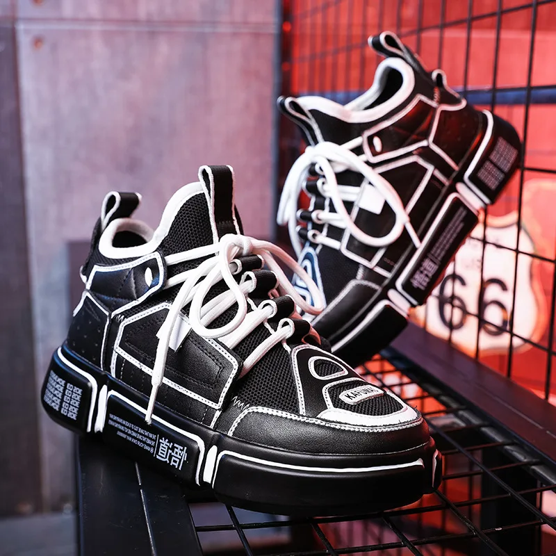 Белая обувь Женские кроссовки на платформе Модная брендовая zapatos de mujer chaussures femme