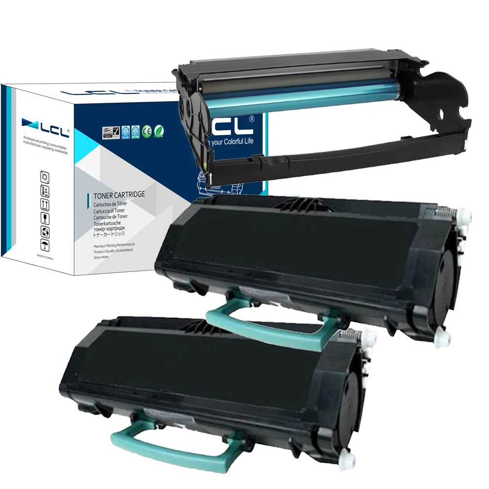 

LCL E260X22G E260A11A E260A21A (3-Pack) Black Compatible Toner Cartridge for Lexmark E260d/260dn/360d/360dn/460dn/460dw/X264/363