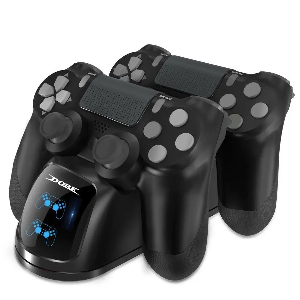 DOBE Game Dual Charging USB Charging Dock Gamepad Joystick for PS4 Wireless Controller 