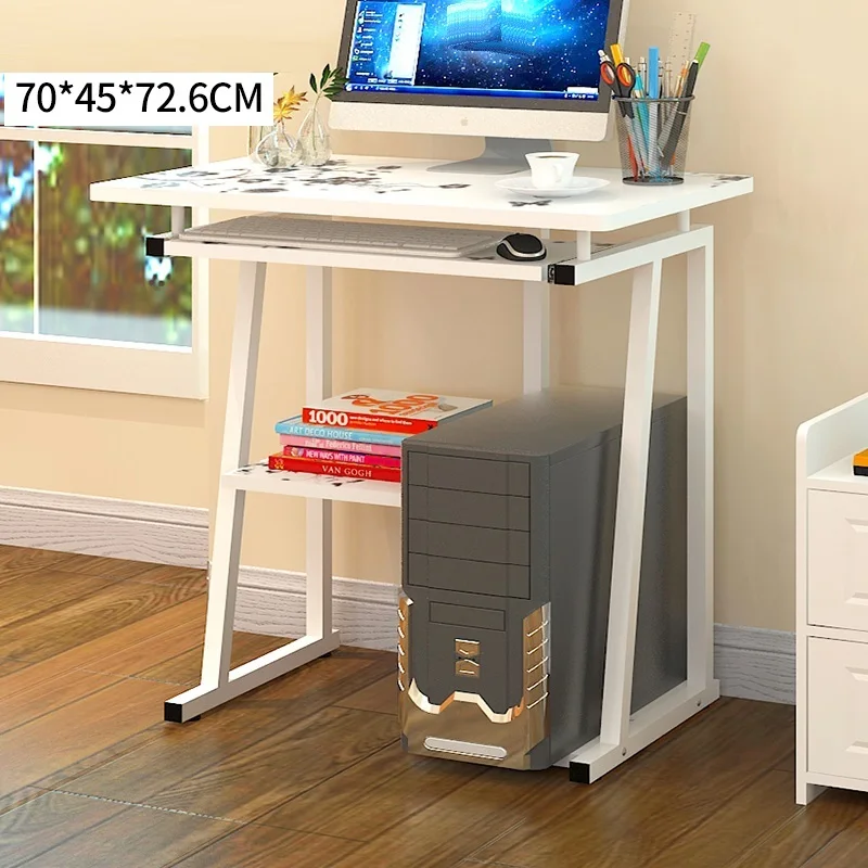 Маленький портативный офисный стенд для ноутбука Schreibtisch Escritorio, прикроватный столик для ноутбука, компьютерный стол - Цвет: Version V