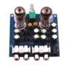 AMPLIFICADOR DE preamplificador de fiebre de tubo 6J1, preamplificador, placa de preamplificador, amortiguador de auriculares, Kit DIY, módulo potenciómetro para estéreo, válvula de CA de 12V ► Foto 1/3