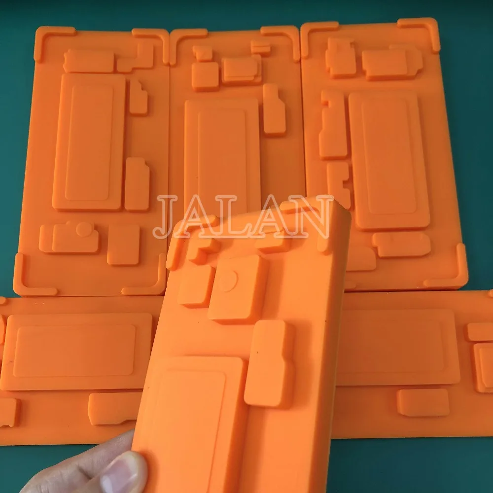 

JALAN inframe laminating rubber mat for Samsung G935 G950 G955 N950 N960 S7 edge s8 s9 plus Note 9 middle frame laminator repair