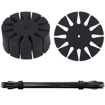 

1Pc Archery Arrow Holder EVA Foam Round Rack 12 Arrows Separator Quiver Protection Spliter Shelf Bow Hunting Shooting