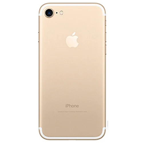 gold Разблокированный Apple iPhone 7, функция отпечатков пальцев, 4G, LTE, глобальная 32/128 ГБ Встроенная память IOS мобильного телефона 12.0MP gps Quad-Core телефон 1960mA - Цвет: gold