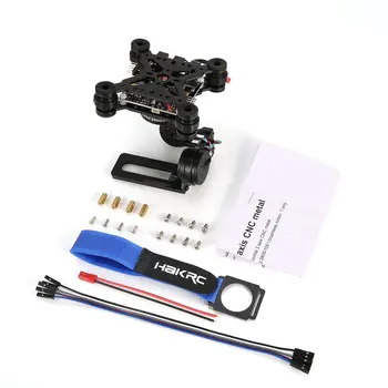 

HAKRC 3-Axis Brushless PTZ STROM 32 BGC Control Panel Gimbal Stabilizer for RC Drone Quadcopter Camera Gopro3/4 DJI Phantom Accs