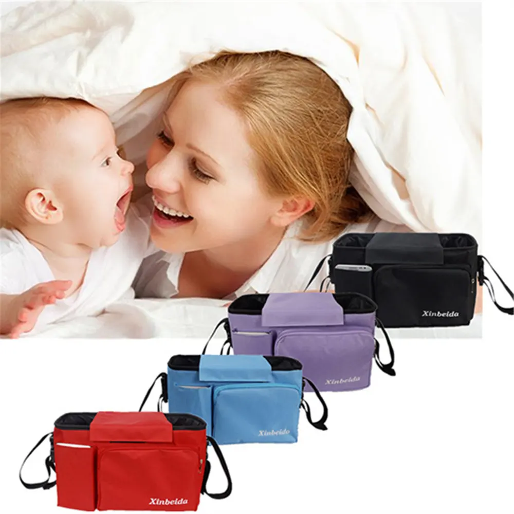 Stroller hang hang bag baby carrier bag multi function mummy bag from mother to child to receive