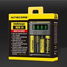 FYF97 Original Nitecore new I4 18650 Battery Charger Digicharger for AA AAA 26650 14500 Li-ion Lithium Batteries Charging