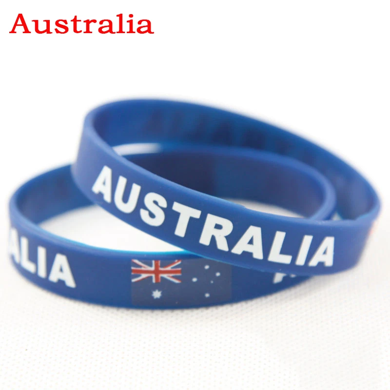 Australia Sports Bracelet Australia Fans Silicone Wristbands Australia