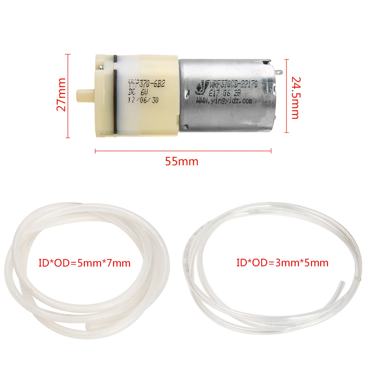 Mayitr DC 6V 9V Mini Air Pump Motor Dispenser Fountain Drink Machine Project DIY Pumps Home Improvement Parts