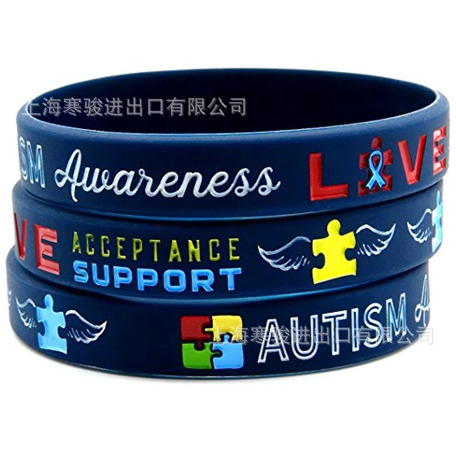 Reversible Designer Write On Autism Medical Bracelet