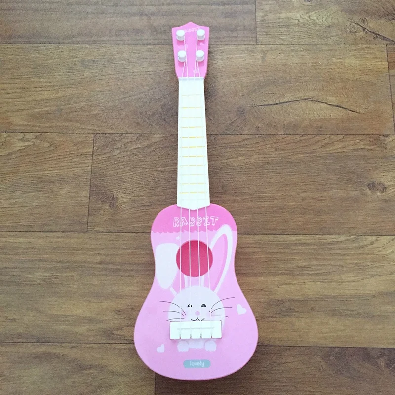 Детский искусственный музыкальный инструмент укулеле, маленькая гитара, мини-укулеле, играющая, просветление, музыкальная игрушка для раннего возраста