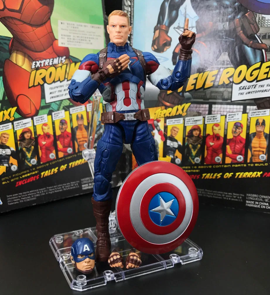 

Marvel Legends Captian American 3 Civil War With Stand 6" Loose Action Figure