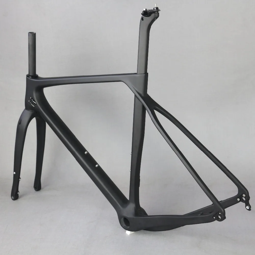 Карбоновая велосипедная Рама GR030 с плоским креплением, дисковые тормозные рамы, принимаются под заказ, дизайн краски