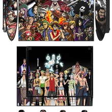 One piece Q275 виниловая Защитная Наклейка для sony PS3 Super Slim 4000 и 2 контроллера Скины наклейки s