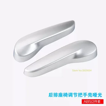 

For Jeep Grand Cherokee ABS Chrome Car Rear Seat Section Handle Shell Window Key Ring Cover Trims Car Styling Auto Accessories