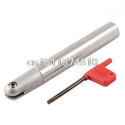 

T2139C20-10R-150 1 Flute CNC Precision Insertable Spherical End Milling Tools