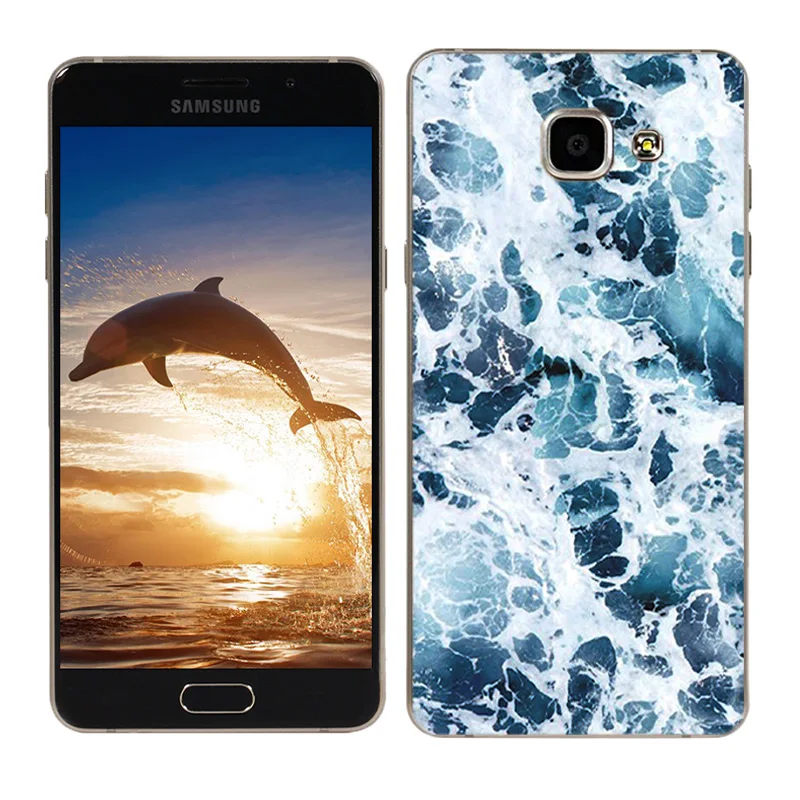 Чехол для телефона s для samsung Galaxy A3 A5 TPU Fundas Para Coque чехол для телефона с ночной росписью для Galaxy A7 Shell