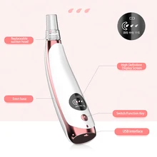 Средство для удаления черных точек, очиститель пор, уход за кожей, вакуум для удаления акне, Удаление прыщей, Вакуумная очистка лица