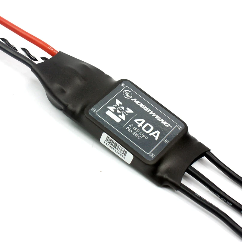 Hobbywing XRotor 2-6S Lipo 40A / 20A 10A бесщеточный ESC без BEC Высокая частота обновления для